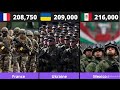 Largest Armies in the World by Active Soldiers Military Power Ranking TOP 50
