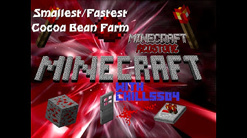 Redstone with cHiLLs "Fastest Smallest Cocoa Bean farm in the universe! 2x3"