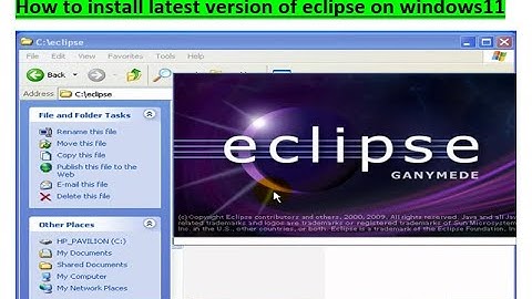 How to install Eclipse IDE 2022-06 on Windows 7/8/10/11 with JDK [ 2022 Update ] Eclipse - Java 18