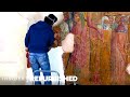 How A 583-Year-Old Italian Mural Is Professionally Restored | Refurbished