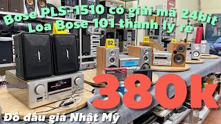 9/6/2024. Bose PLS 1510 thanh lý siêu rẻ, Loa Bose 101 chỉ 1tr4. Đồ đấu giá Nhật Mỹ giá chỉ 380k