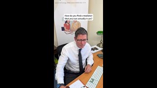 How do you find a mediator that you can actually trust? #shorts