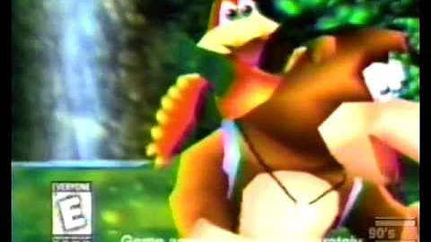 Banjo Kazooie Nintendo Game Commercial 1997