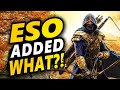 Eso added what  big changes are coming