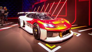 Porsche Mission R Concept at the 2021 LA Auto Show