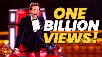 OVER 1 BILLION Views! The Most LEGENDARY Blind Auditions on The Voice 🤯