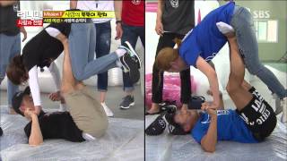 Gary says to HaHa and Star, "Don't know when you'll be done either!" @Running Man (Epi. 251)