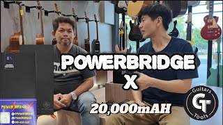 รีวิว PowerBridge X | Power bank รองรับการใช้งานเครื่องดนตรี เอฟเฟคกีตาร์ จุหนัก ใช้งานง่าย |BY GT