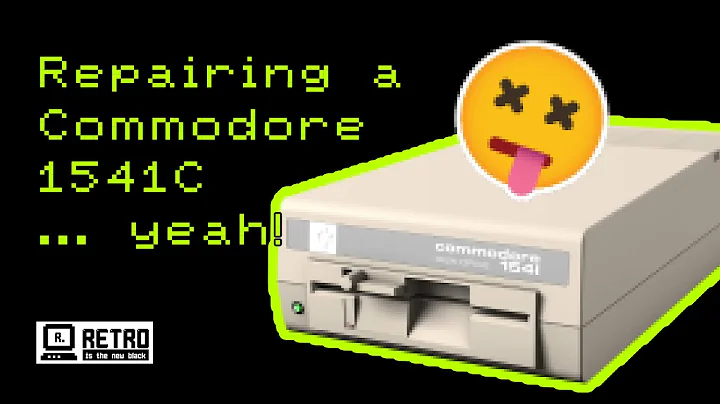 Repairing a 1541C ... kind of ... and a C64 ... I guess you could call it that!