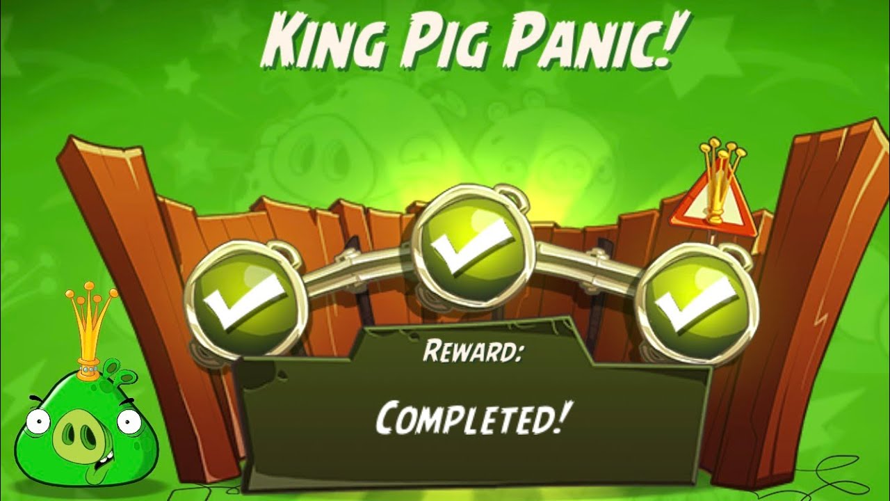 Angry Birds 2 King Pig Panic Today 17/08/2023 | King Pig Panic | Angry