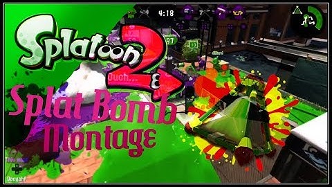 something different - a splatoon 2 splat bomb montage