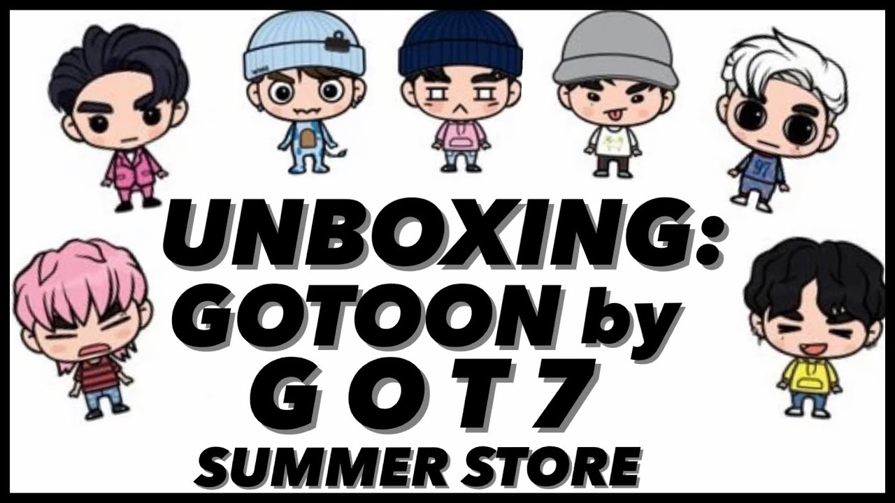 Unboxing: Gotoon by GOT7 Summer Store - YouTube