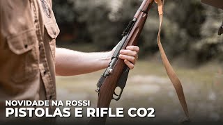 NOVIDADE NA ROSSI: Pistolas e Rifle CO2