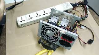 How to test computer power supply PCU | using jumper wire after replacing fan
