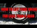 How to lift your volvo