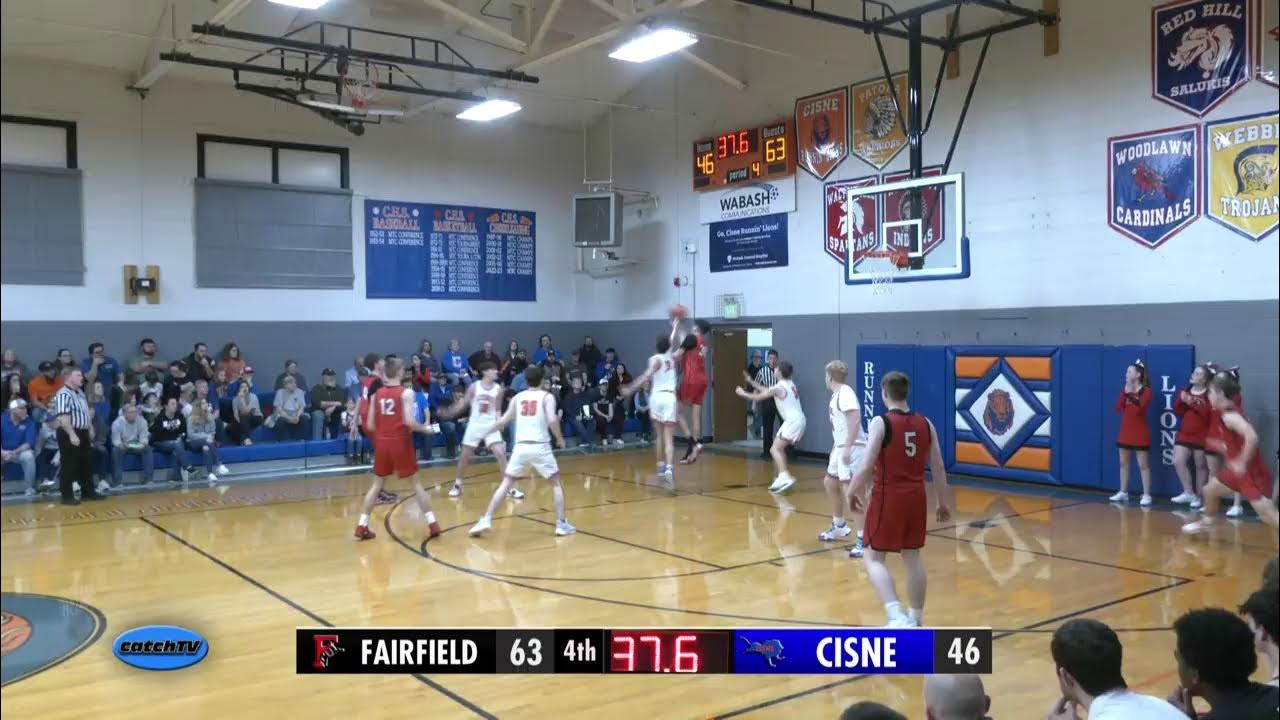 Cisne vs Fairfield Boys High School Basketball YouTube