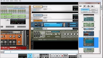 [리즌강좌] Midi Sync with other program in Reason (다른 프로그램과 미디로 연동하기)