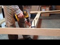 How to Make a Bed Frame with Free Queen Size Bed ... - YouTube