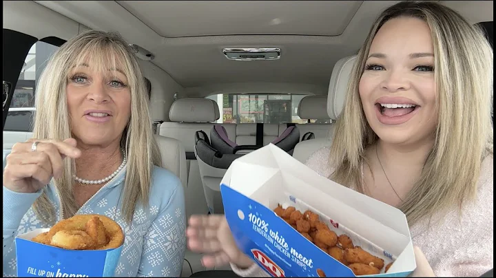 Dairy Queen Mukbang with my Mom!