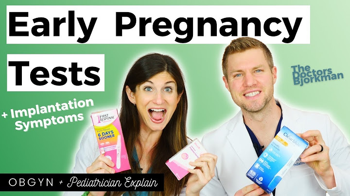 When do you take a pregnancy test after implantation