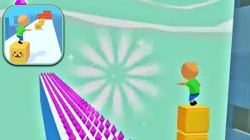 CUBE SURFER! - Gameplay Walkthrough INTRO (iOS Android)Levels 1-17