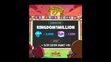redeem code cookie run kingdom#cookierunkingdom #cookierun #shorts #code #redeemcode #rewards #fyp