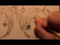 How to Draw a Manga Face, 3 Different Ways [HTD Video #9]