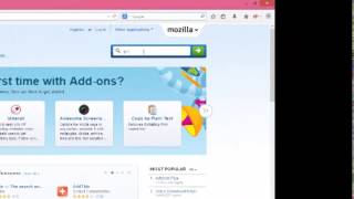 how to install firefox addons