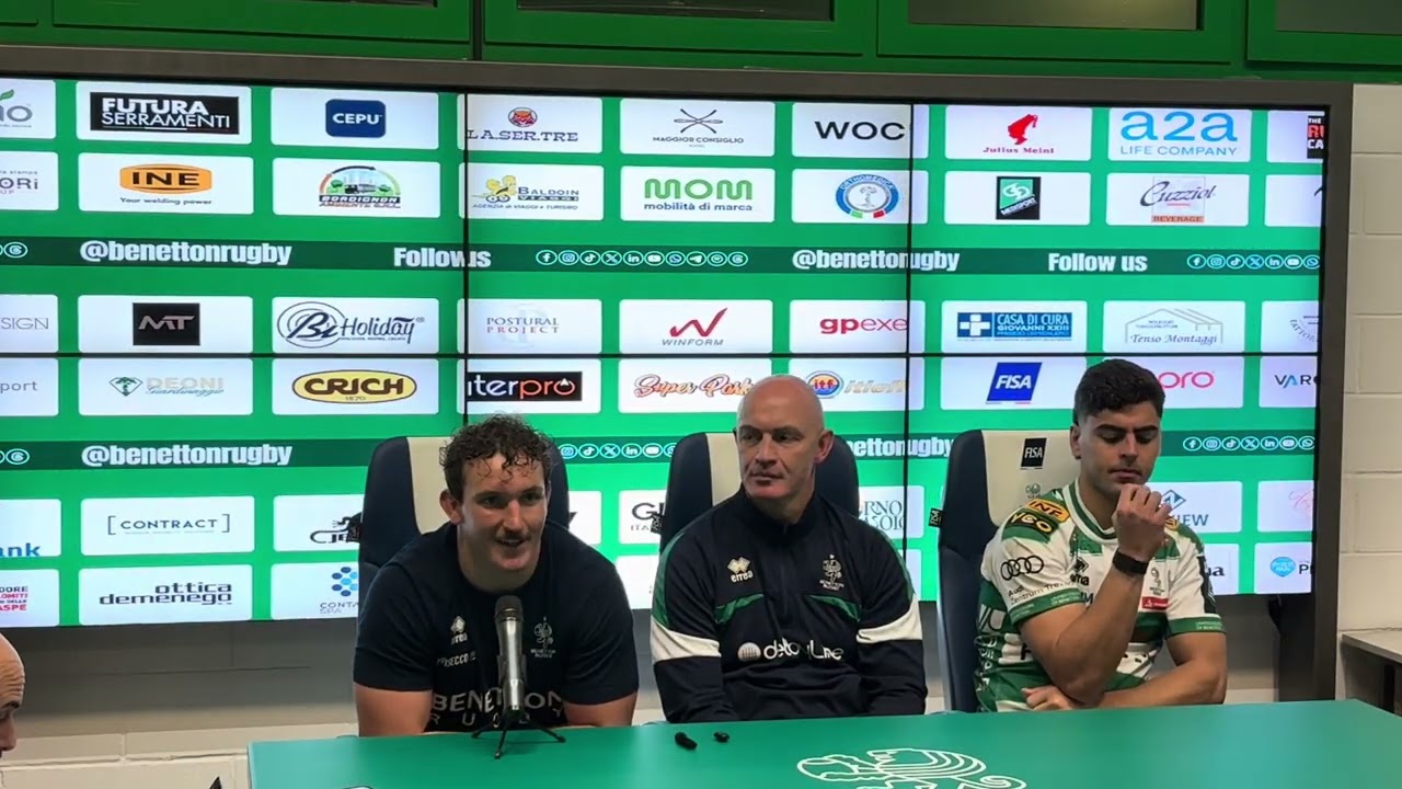 MacRae, Lamaro, Mendy @BenettonRugby @Zebre Parma @United Rugby Championship @Federazione Italiana Rugby