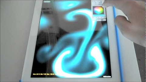 DEMO: Real-time Stable Fluid Demo On iPad2 (Unity 3)