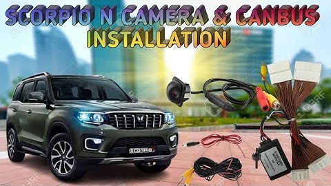 SCORPIO N Z4 CAMERA ATTECHMENT INSTALLATION !SCORPIO N Z6 ATTECHMENT CAMERA INSTALLATION