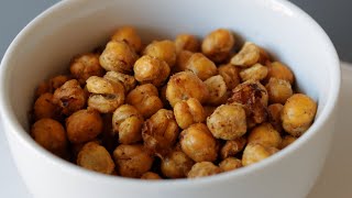 Crispy Crunchy Chickpeas Recipe Air Fryer or Oven