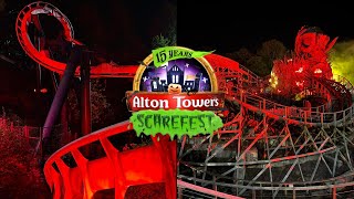 Rides In The DARK, Queue Times Update & More At Alton Towers Scarefest 2022