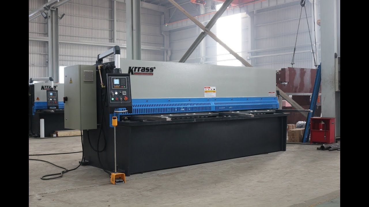 KRRASS-Hydraulic Swing Beam Shearing Machine with E21S and Inverter ...