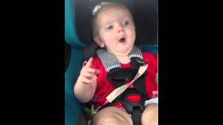This Baby Is Crying Hard Until Katy Perry's Song  Dark Horse  Comes On   9GAG tv 2
