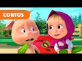 Masha y el Oso Castellano 🐻👧 ¡Vamos a compartir! 🐷  Cortos 🎞️