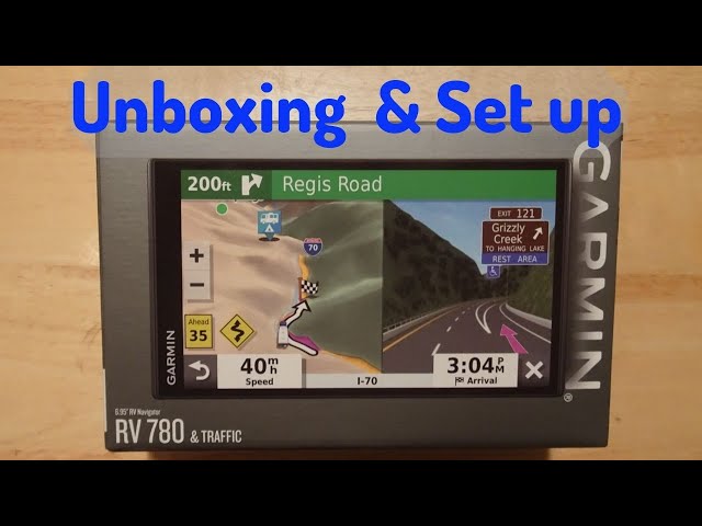 Garmin 780 GPS - Unboxing and Setup - YouTube