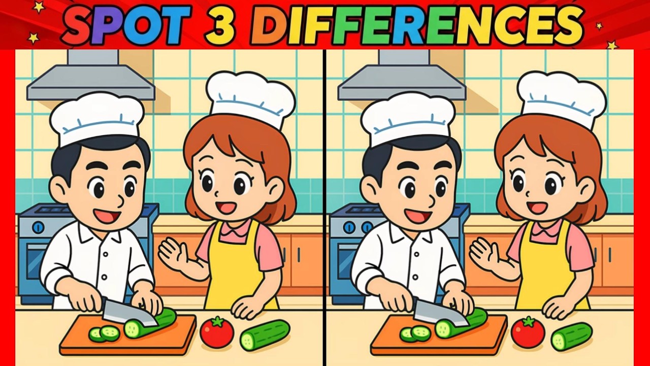 Find the Hidden Differences | Spot the 3 Difference Challenge | Dream ...