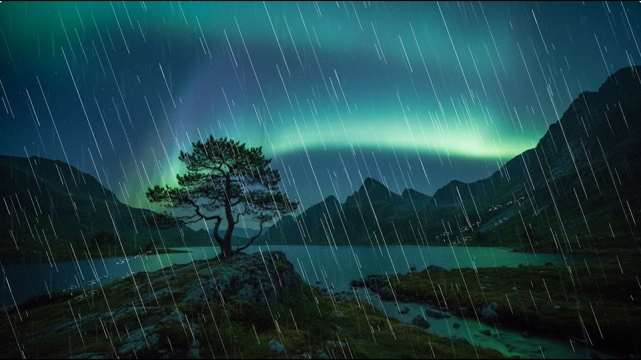 NO ADS Rain Sounds for Sleeping 😴 🌿 | Asmr Rain Sleeping Music - Deep Sleeping - Nature Sounds Relax