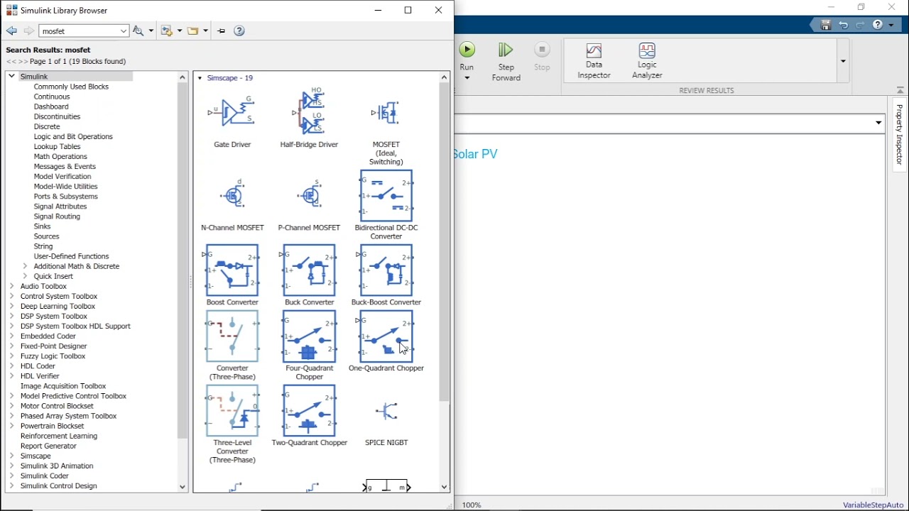Battery Charger using Solar PV | Boost converter | Matlab Simulink ...