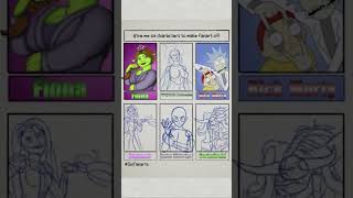Six Fan Arts Challenge6 char