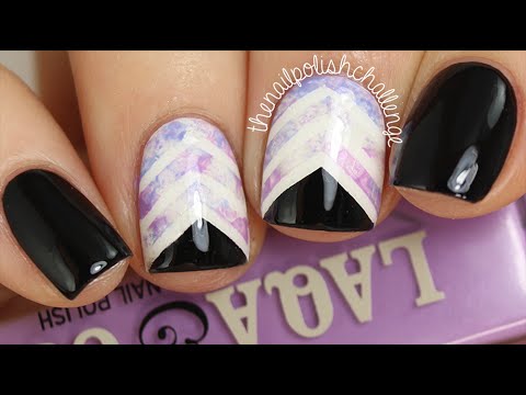 inspired-saran-wrap-chevron-nail-art-||-the-nail-polish-challenge