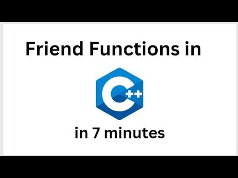 Friend Functions in C++: A Comprehensive Guide - YouTube