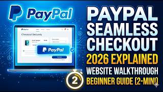 PayPal Seamless Checkout Explained 2026 Website Walkthrough & Beginner Guide 2 Min