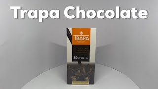 Шоколадная плитка Trapa 80% Noir