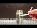 Straw mister Experiment (Bernoulli’s principle)