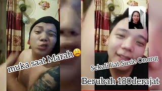 Flyser Chow(anak medan) tak jadi marah2 melihat Susie Onong yang melulukan hatinya