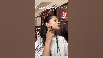 Night Routine 🫧✨ #skincare #nightroutine #shorts #viral