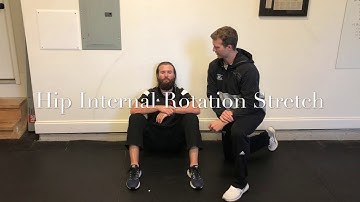 The QB Docs: Hip Internal Rotation Stretch For Quarterback Throwing Motion