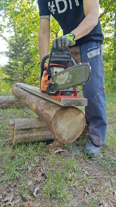 Chainsaw Mill On Sassafras with A 2x6-Part 2